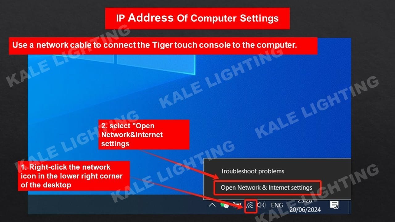 Tiger Touch Console Courseware - KALE LIGHTING KALE LIGHTING